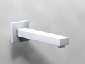 Dornbracht Symetrics – Bec mural pour montage mural avec projection 185 mm sans garniture de vidage platine mat