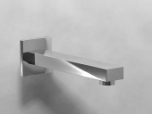 Dornbracht Symetrics – Bec mural pour montage mural avec projection 185 mm sans garniture de vidage chrome