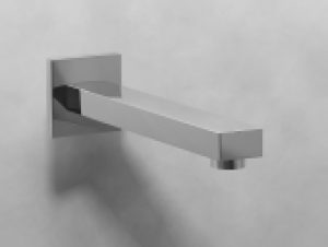 Dornbracht Symetrics – Bec mural pour montage mural avec projection 220 mm sans garniture de vidage chrome