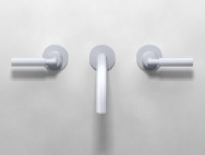 Dornbracht Tara – Mélangeur monotrou lavabo pour montage mural avec projection 190 mm sans garniture de vidage platine mat