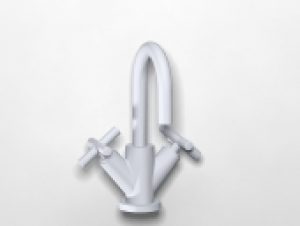 Dornbracht Tara – Mélangeur monotrou lavabo taille M avec garniture de vidage platine