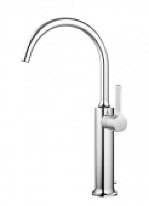 Dornbracht Vaia – Mitigeur monocommande lavabo taille XL avec garniture de vidage chrome