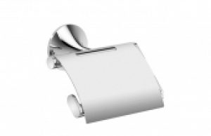 Dornbracht Vaia – Porte-rouleau de papier toilette platine mat