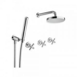 DOUCHE EXECUTIVE ENCASTREE 2 SORTIES CHROME – CRISTINA ONDYNA EV11051