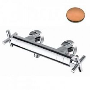 DOUCHE EXECUTIVE THERMOSTATIQUE OR ROSE BROSSE – CRISTINA ONDYNA EV45234