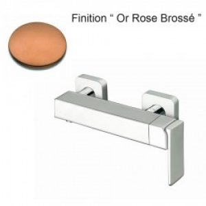 DOUCHE QUADRI S MITIGEUR OR ROSE BROSSE – CRISTINA ONDYNA QS40134