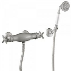 Douche thermostatique Douchette à main anticalcaire avec support orientable. Flexible double agrafage…