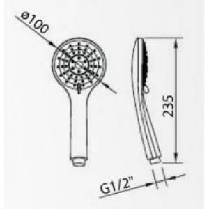 Douchette City Air 3F