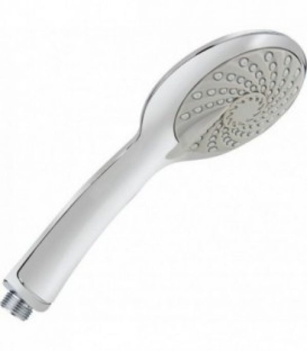 Douchette Luvia 5 jets, chromé d 110mm