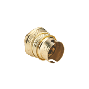 Douille – à baïonnette B22 – laiton – double bague