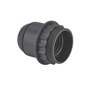 Douille à vis avec bague – 1/2 filetée – E27