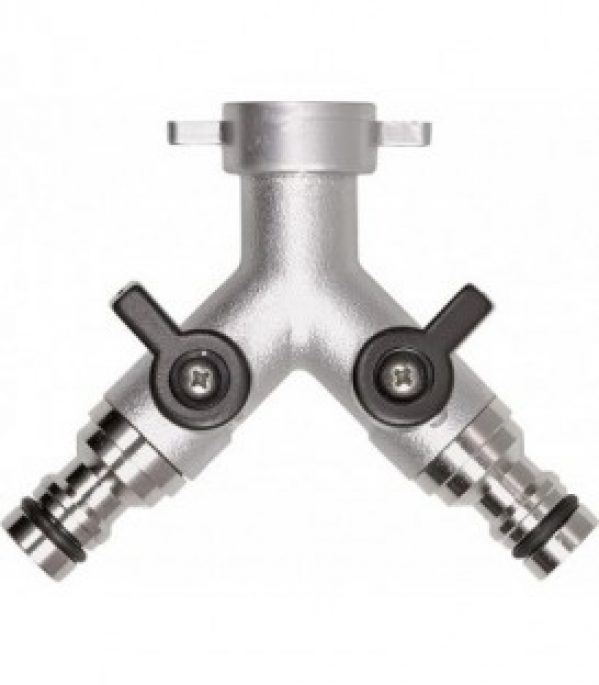 Dérivation en Y Laiton nickelé *BG* filetage fem DN20 (3/4&Prime;)