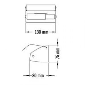 Dérouleur de papier WC à fixer au mur gris…