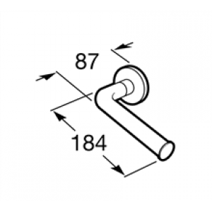 Dérouleur papier WC de réserve Hotels 2.0 Roca