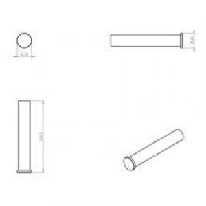 Dérouleur papier WC droit minimalisme COSMIC