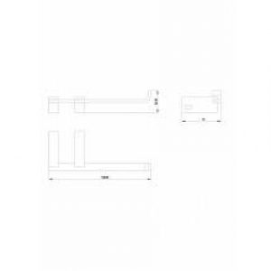 Dérouleur papier WC main droite Design Gala