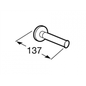 Dérouleur papier WC sans couvercle Hotels 2.0 Roca