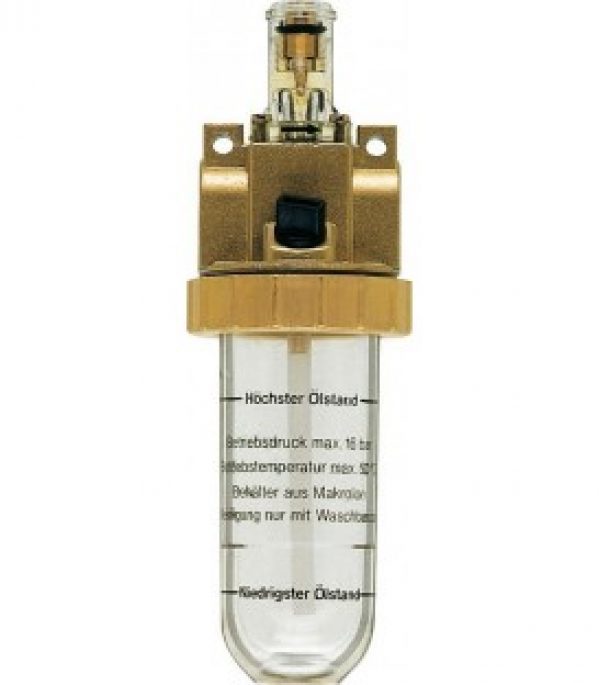 Druckluft-Nebelöler Raccord G1/4 + G3/8 Debit 1.160 l/min