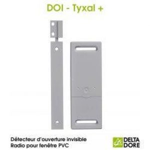 Détecteur d’ouverture invisible Radio pour fenêtre PVC – DOI PVC TYXAL+ Delta Dore 6412308