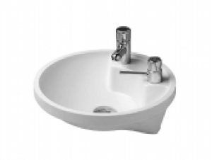 DURAVIT Architec – Lavabo à encastrer par le dessous 400×400 blanc sans WonderGliss