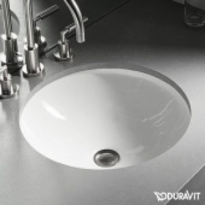 DURAVIT Architec – Lavabo à encastrer par le dessous 420×420 blanc sans WonderGliss