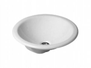 DURAVIT Architec – Lavabo à encastrer par le dessus 470×470 blanc avec WonderGliss