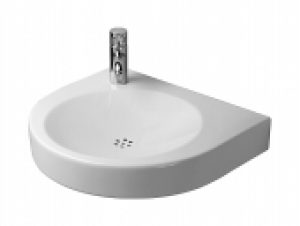 DURAVIT Architec – Lavabo vital med 575×520 blanc avec WonderGliss