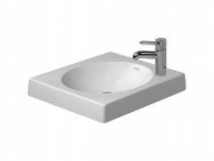 DURAVIT Architec – Vasque à poser pour meuble 500×500 blanc avec WonderGliss