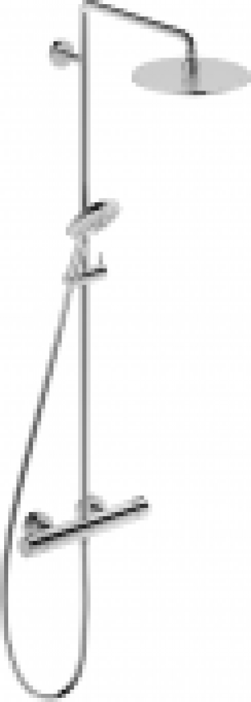 DURAVIT C.1 – Système de douche avec mitigeur thermostatique chrome