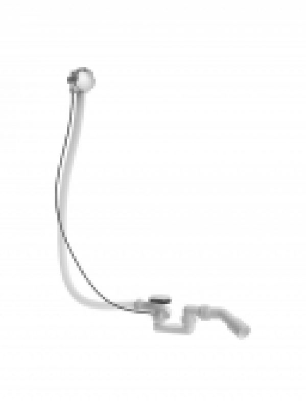 DURAVIT D-Code – Vidange et trop-plein fixé pour