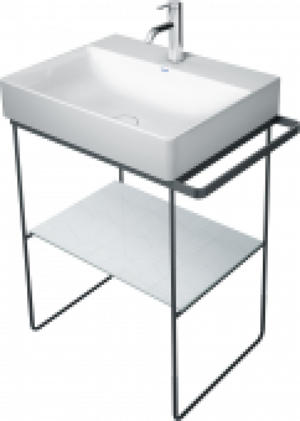 DURAVIT DuraSquare – Metallkonsole schwarz matt
