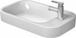 DURAVIT Happy D.2 – Vasque à poser pour meuble 650×400 blanc sans WonderGliss