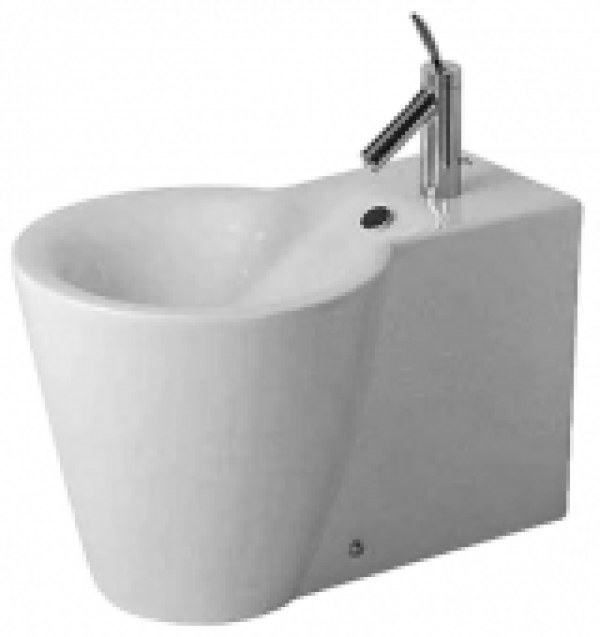 DURAVIT Starck 1 – Bidet à poser blanc avec WonderGliss