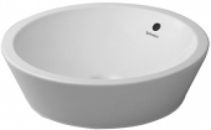 DURAVIT Starck 1 – Vasque à poser pour meuble 530×530 blanc avec WonderGliss