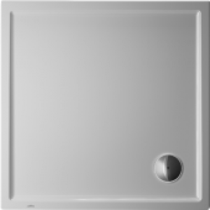 DURAVIT Starck – Duschwanne Slimline 800 x 800 x 45 mm Quadrat mit Antislip weiß