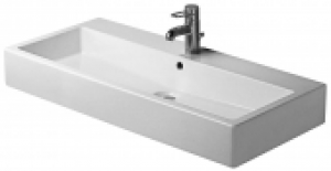 DURAVIT Vero – Lavabo  1000×470 blanc avec WonderGliss