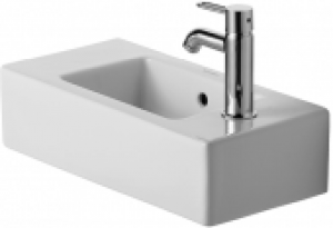 DURAVIT Vero – Lave-mains pour meuble 500×250 blanc sans WonderGliss