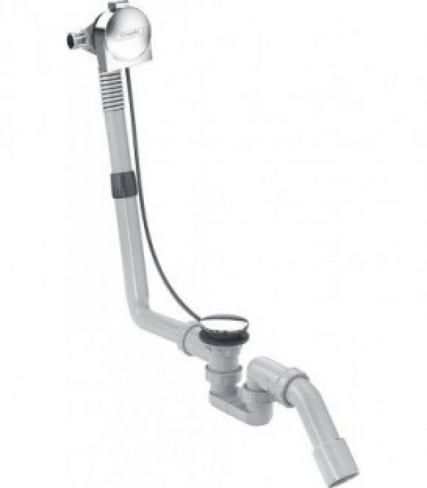 Ecoulement de baignoire DN 20 Exafill S avec garniture d ecoulement – trop plein