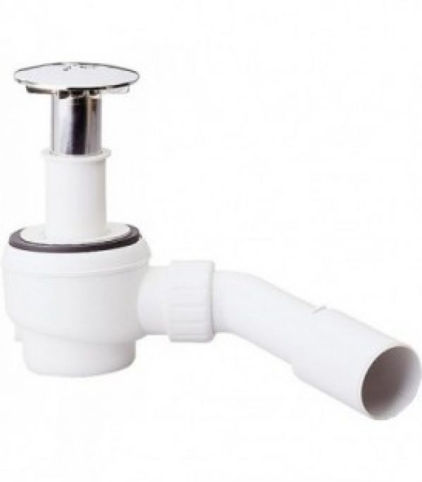 Ecoulement pour bac a douche avec tube telescopique 11/2&Prime;x50, tuyau d&rsquo;ecoulement 50/40&Prime;