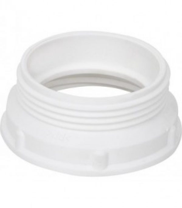 Element compensateur de hauteur 15 mm 1 1/2&Prime; X 1 1/2&Prime; Plastique blanc avec joint