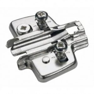 Embase cruciforme pour charnière Sensys et Intermat