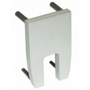 Embout cache-pinces pour vantail en verre Série Expert