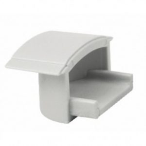 Embouts d’extrémités pour bandes LED Rolflex – pour profil alu à encastrer