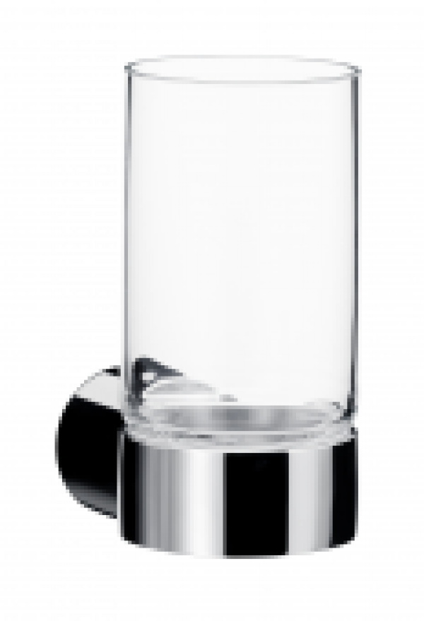 EMCO Fino – Porte-verre chrome / cristal clair