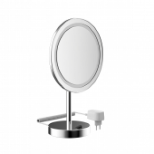 EMCO – LED-Rasier- und Kosmetikspiegel Standmodell 3-fach rund 220 mm
