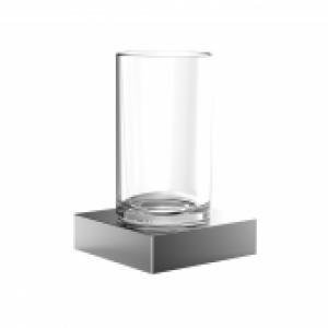 EMCO Liaison – Porte-verre chrome / cristal clair