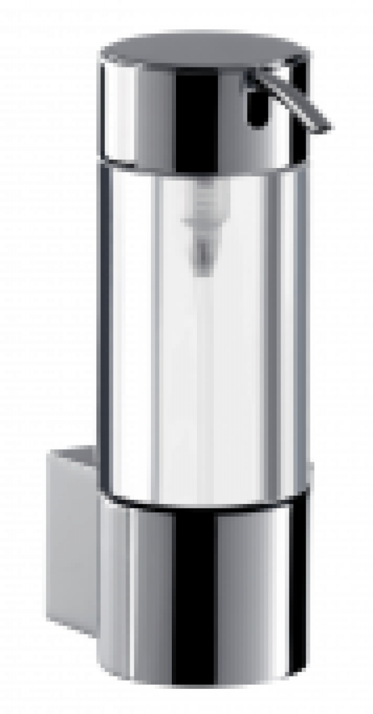 EMCO System 2 – Distributeur de savon chrome / cristal clair