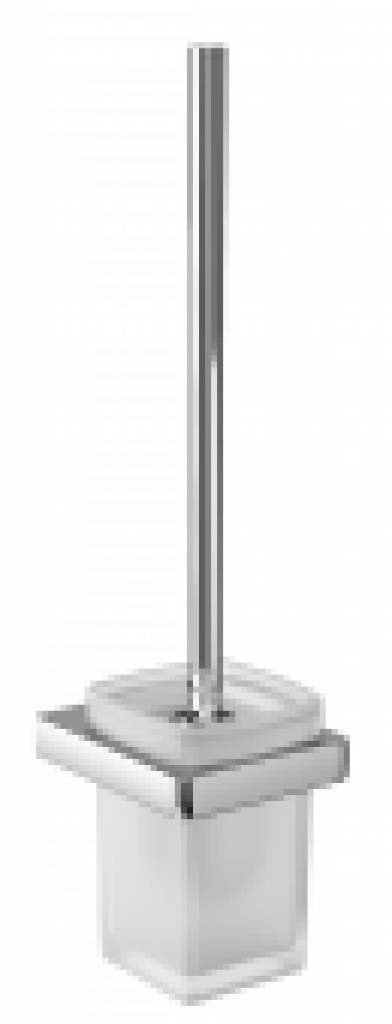 EMCO Trend – Set porte brosse de toilette chrome / satiné