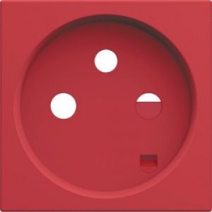 Enjo PC 2P+T detrompage rouge – APPAREILLAGE MURAL GALLERY HAGER WXD104R