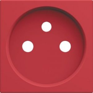 Enjo PC 2P+T rouge – APPAREILLAGE MURAL GALLERY HAGER WXD100R